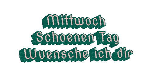 mittwoch - Бесплатный анимированный гифка