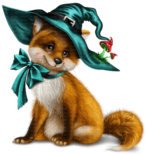 kikkapink fox fantasy - Free PNG