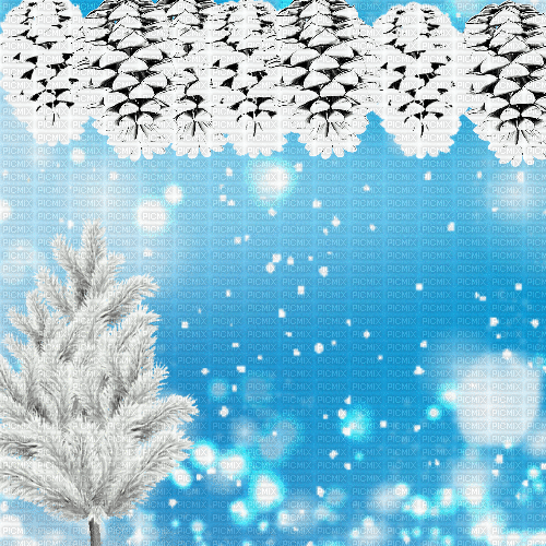 Background.winter.spine.snow.idca.blue. - GIF animate gratis