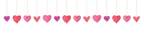 kikkapink hearts heart valentine frame red - ücretsiz png