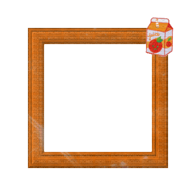 Small Orange Frame - Gratis animerad GIF