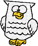 White Owl - Ingyenes animált GIF