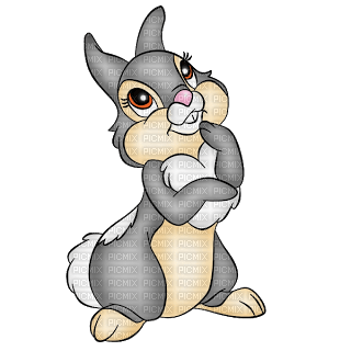 Kaz_Creations Cartoon Bambi And Thumper - бесплатно png