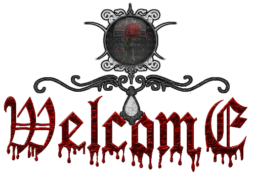 welcome vampire - Бесплатни анимирани ГИФ
