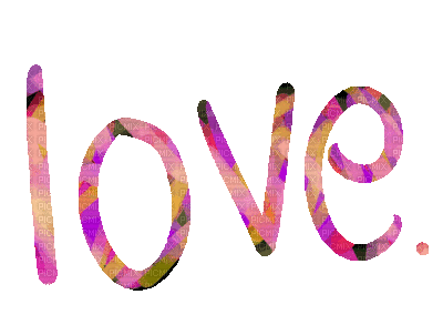 text letter  love liebe cher tube valentine gif anime animated animation aime colorful - Animovaný GIF zadarmo