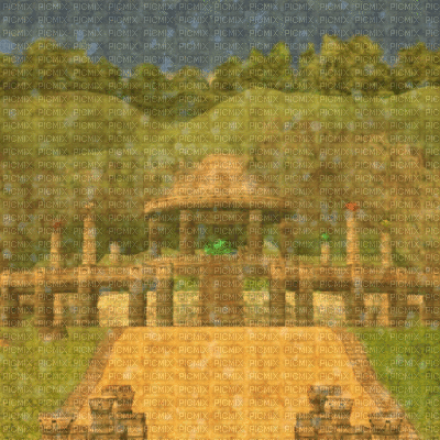 Golden Master Emerald Altar - Ilmainen animoitu GIF