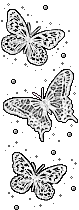 butterflies white weirdcore - Bezmaksas animēts GIF