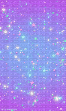 Blue pink purple stars - GIF animado gratis