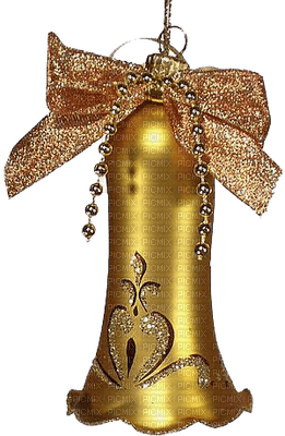Kaz_Creations Deco Christmas Bell - δωρεάν png