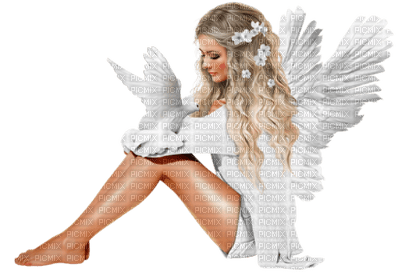 Angel-woman  Nitsa Papacon - png gratis