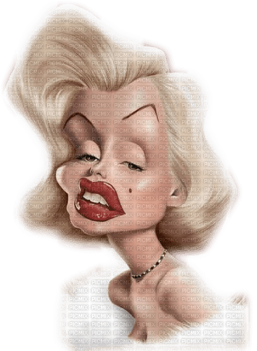 Marilyn Monroe Art - ingyenes png