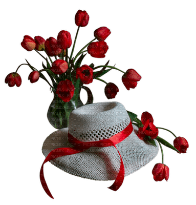 Kaz_Creations Flowers Deco Hat - zdarma png