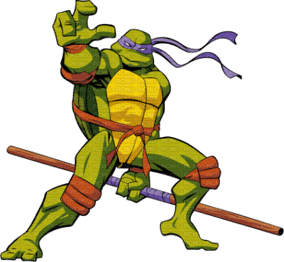 Kaz_Creations Cartoon Teenage Mutant Ninja Turtles - Gratis animerad GIF