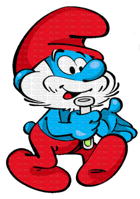 the smurfs papa smurf - δωρεάν png