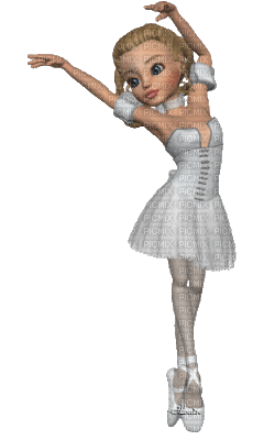 bailarina - GIF animado gratis