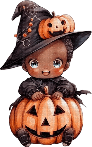halloween baby by nataliplus - png ฟรี