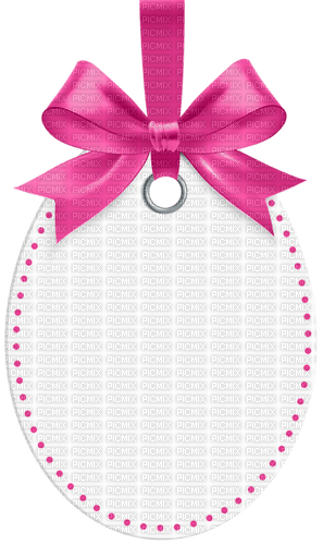 Kaz_Creations Label Tag Pink - 無料png