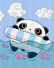 kawaii panda - Darmowy animowany GIF