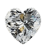 Coeur diamant scintillant - GIF animado gratis