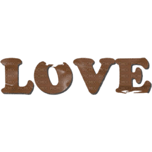Chocolate Love Text - Bogusia - PNG gratuit