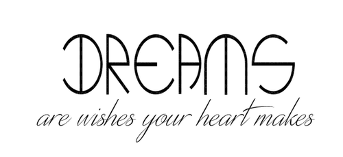 kikkapink quote dreams wishes - 免费PNG