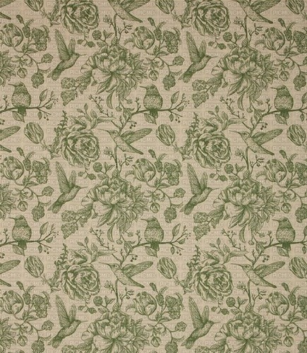 green flower rose and bird wallpaper - png grátis