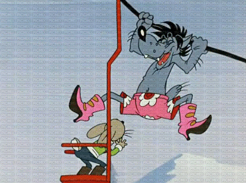 Nu Pogodi milla1959 - Darmowy animowany GIF