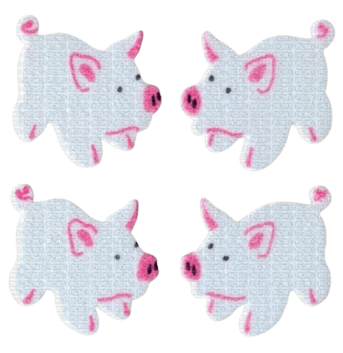 piggy stickers - zdarma png