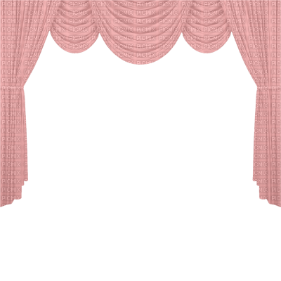 pink curtain - kostenlos png