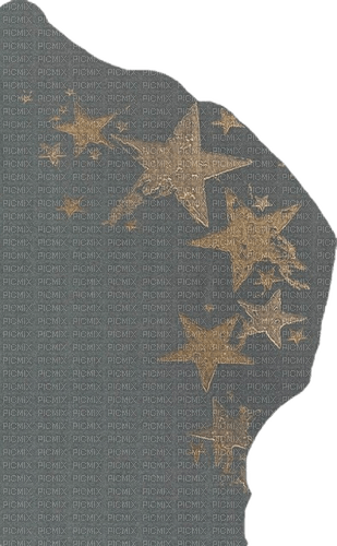 gold and blue torn paper background - 免费PNG