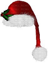 czapka Mikołaja - Darmowy animowany GIF