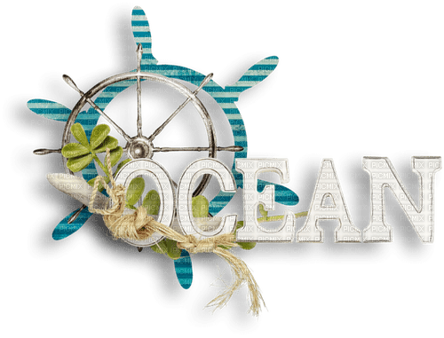 Ocean.Text.Deco.Victoriabea - ilmainen png