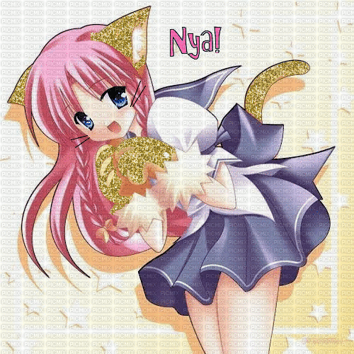 kawaii catgirl - 無料のアニメーション GIF