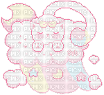 cloud pastel neko cat - 免费动画 GIF