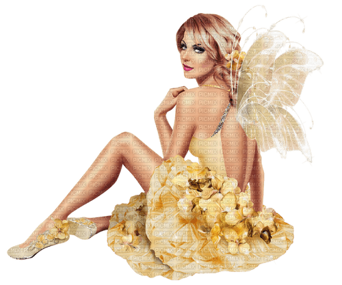 fairy woman kikkapink autumn - kostenlos png