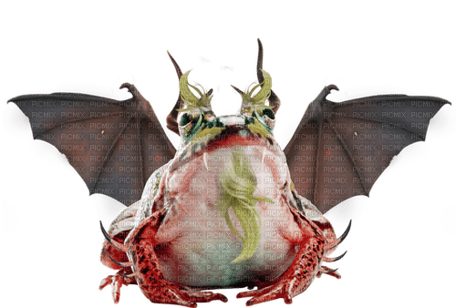 demon frog - Free PNG