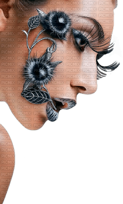 portrait de femme maquillée.cheyenne63 - Free PNG