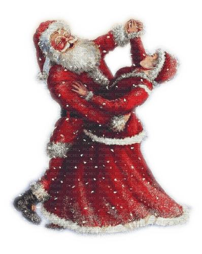 Santa Nikolaus Woman Dance Weihnachten Christmas - png ฟรี