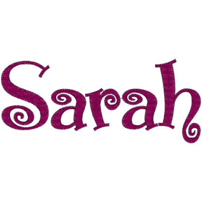 Kaz_Creations Names Sarah - Безплатен анимиран GIF