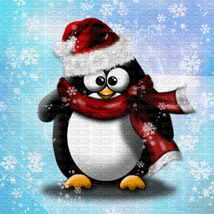 pinguin - GIF animado grátis