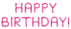 Kaz_Creations Deco Birthday Text Happy Birthday - darmowe png