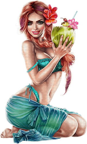 summer woman by nataliplus - Free PNG
