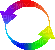 Rainbow refresh - Δωρεάν κινούμενο GIF