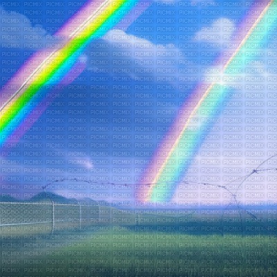 Rainbows on Battlefield - png ฟรี