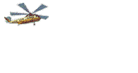 Hélicoptère - GIF animasi gratis