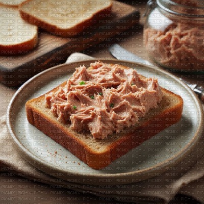 Bread & Tuna Paste - безплатен png