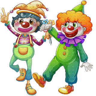 Kaz_Creations Cartoon Baby Clown Circus - Free PNG