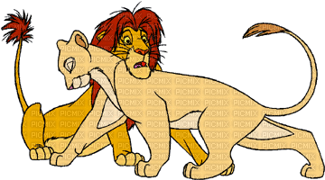 Der König der Löwen - Бесплатный анимированный гифка