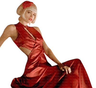 Kaz_Creations Woman Femme Red - png gratis
