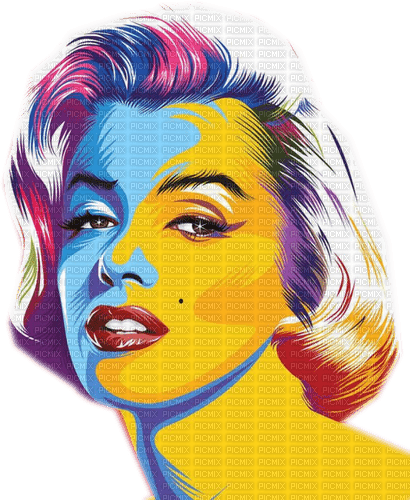 Marilyn Monroe Art - png ฟรี